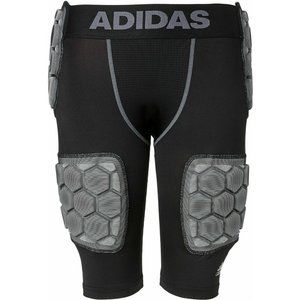 Boys Adidas Climacool Padded Compression Football Girdle Shorts Youth Medium